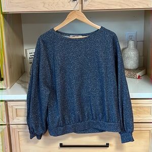 Loft navy sweatshirt; size medium; excellent condition